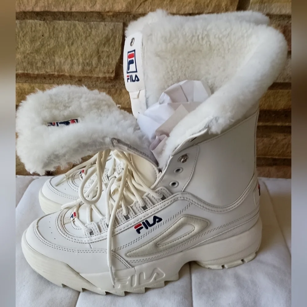 Fila Women's Snowy White Winter Boots_9